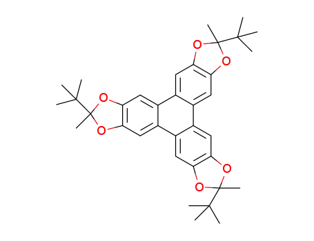 2,7,12-tri(1,1-dimethylethyl)-2,7,12-trimethyltriphenyleno[2,3-d:6,7-d':10,11-d'']-tris[1,3]dioxole