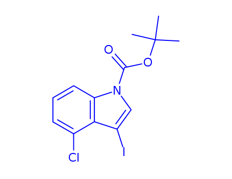 1H-Indole-1-carboxylicacid, 4-chloro-3-iodo-, 1,1-dimethylethyl ester