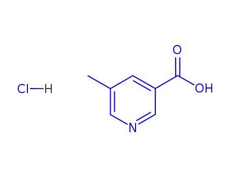 Molecular Structure of 40473-04-9 (5-Methylnicotinic acid hydrochloride)