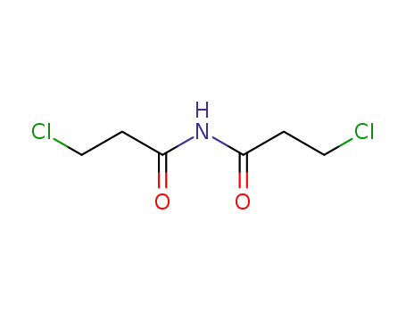 Molecular Structure of 40645-89-4 (3-Chloro-N-(3-chloro-1-oxopropyl)propanamide)