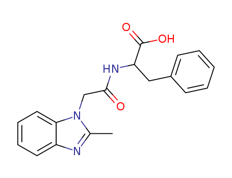N-[(2-Methyl-1H-benzimidazol-1-yl)acetyl]-L-phenylalanine
