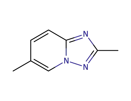 Molecular Structure of 4931-25-3 (2,6-dimethyl[1,2,4]triazolo[1,5-a]pyridine)