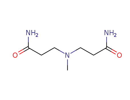 Molecular Structure of 4097-82-9 (METHYLIMINOBISPROPIONAMIDE)