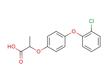 Propanoic acid,2-[4-(2-chlorophenoxy)phenoxy]-