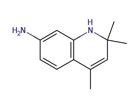 Molecular Structure of 41148-72-5 (2,2,4-triMethyl-1,2-dihydro-quinolin-7-ylaMine)