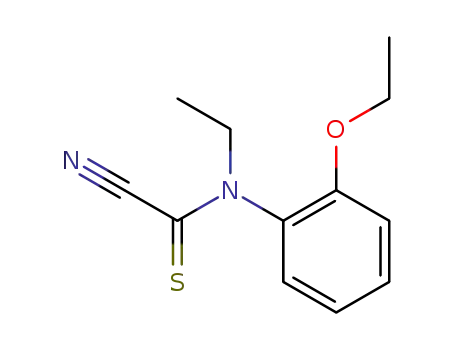 Molecular Structure of 4953-62-2 (o-Formophenetidide,  1-cyano-N-ethylthio-  (7CI,8CI))