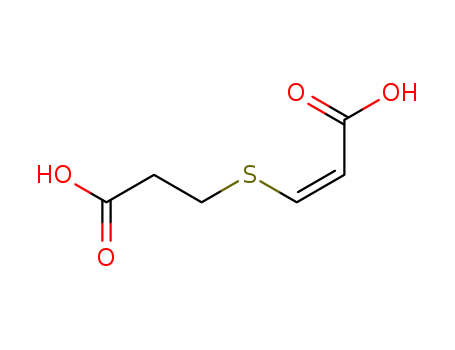 2-Propenoicacid, 3-[(2-carboxyethyl)thio]-, (Z)- (9CI)