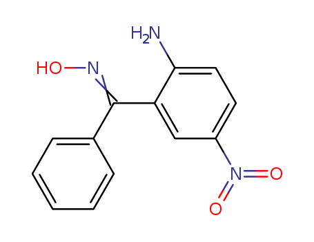 (E)-(2-AMINO-5-NITROPHENYL)(PHENYL)METHANONE OXIMECAS