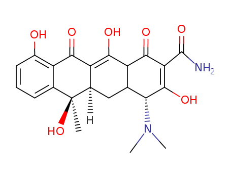 2-Naphthacenecarboxamide,4-(dimethylamino)-1,4,4a,5,5a,6,11,12a-octahydro-3,6,10,12-tetrahydroxy-6-methyl-1,11-dioxo-,(4S,4aR,5aS,6S,12aR)-