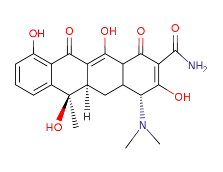 Molecular Structure of 4199-36-4 (12a-Deoxytetracycline)