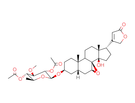 Molecular Structure of 4988-26-5 (acetyltanghinin)