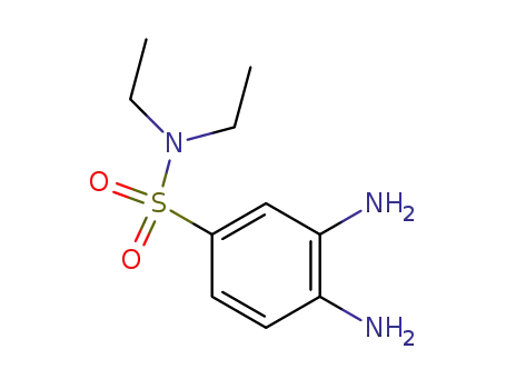 Molecular Structure of 49804-28-6 (3,4-DIAMINO-N,N-DIETHYL-BENZENESULFONAMIDE)