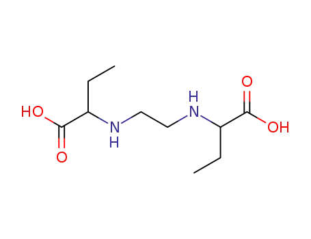 Molecular Structure of 498-17-9 (2,2'-(ETHYLENEDIIMINO)-DIBUTYRIC ACID)