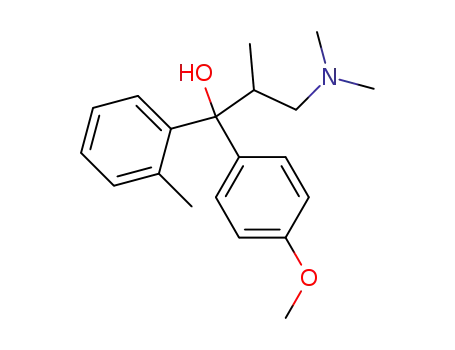 3-(dimethylamino)-1-(4-methoxyphenyl)-2-methyl-1-(2-methylphenyl)propan-1-ol