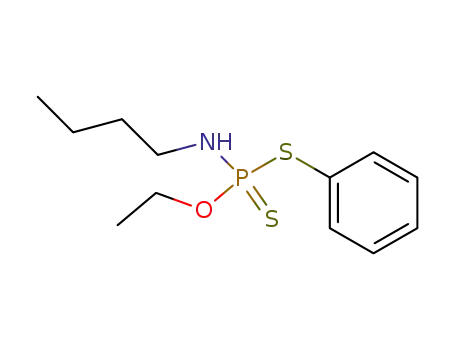 Molecular Structure of 4205-52-1 (O-Ethyl S-phenyl N-butylamidodithiophosphate)