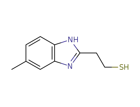 Molecular Structure of 4198-61-2 (1H-Benzimidazole-2-ethanethiol,5-methyl-(9CI))