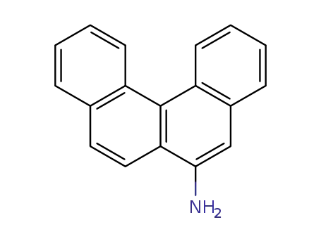 Molecular Structure of 4176-52-7 (Benzo[c]phenanthren-6-amine)