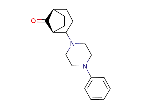 Molecular Structure of 4177-36-0 (2-(4-phenylpiperazin-1-yl)bicyclo[3.2.1]octan-8-one)