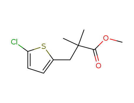 methyl 3-(5-chlorothiophen-2-yl)-2,2-dimethylpropanoate