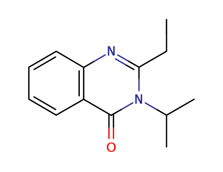 4(3H)-Quinazolinone, 2-ethyl-3-(1-methylethyl)- cas  49739-17-5