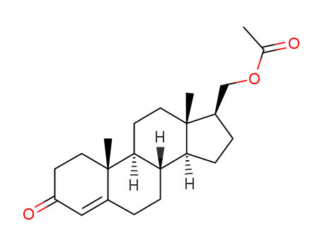Molecular Structure of 4975-51-3 ([(17beta)-3-oxoandrost-4-en-17-yl]methyl acetate)