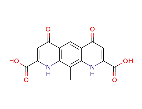 10-methyl-4,6-dioxo-1,4,6,9-tetrahydropyrido[3,2-g]quinoline-2,8-dicarboxylic acid
