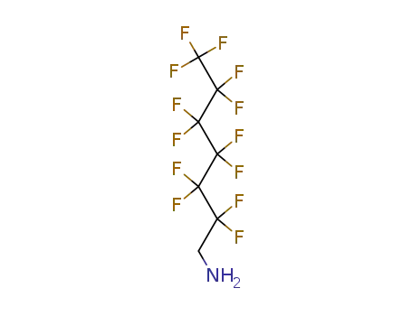 Molecular Structure of 423-49-4 (1H,1H-PERFLUOROHEPTYLAMINE)