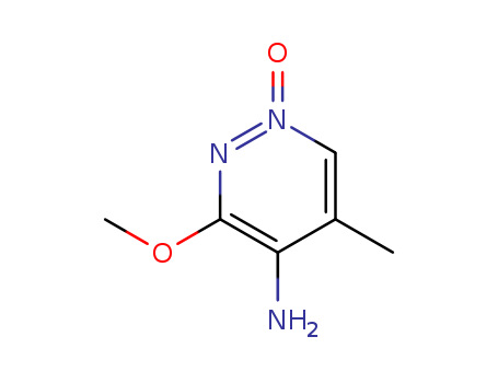 4-Pyridazinamine,3-methoxy-5-methyl-, 1-oxide cas  50450-91-4