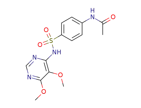 Molecular Structure of 5018-54-2 (N(4)-acetylsulfadoxine)
