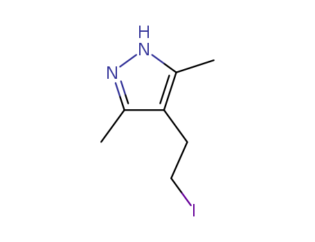 1H-Pyrazole,4-(2-iodoethyl)-3,5-dimethyl-