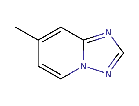 Molecular Structure of 4999-42-2 (7-methyl-[1,2,4]triazolo[1,5-a]pyridine)