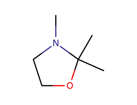 Molecular Structure of 42219-47-6 (Oxazolidine, 2,2,3-trimethyl-)