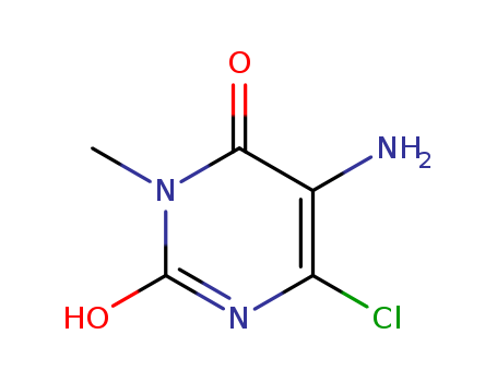 2,4(1H,3H)-Pyrimidinedione, 5-amino-6-chloro-3-methyl-
