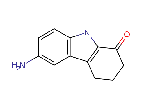 Molecular Structure of 746663-45-6 (1H-Carbazol-1-one,6-amino-2,3,4,9-tetrahydro-(9CI))