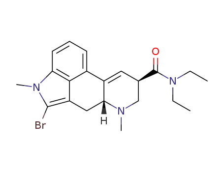 N(1)-methyl-2-bromo-lysergic acid diethylamide