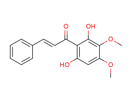 Molecular Structure of 42438-78-8 (2',6'-DIHYDROXY-3',4'-DIMETHOXYCHALCONE)