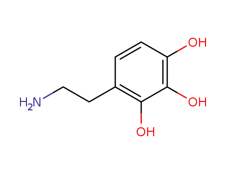 Molecular Structure of 4228-71-1 (2-hydroxydopamine)