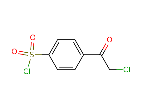 Benzenesulfonyl chloride, 4-(2-chloroacetyl)-