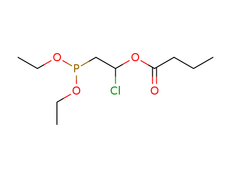 Butanoic acid, 1-chloro-2-(diethoxyphosphino)ethylester