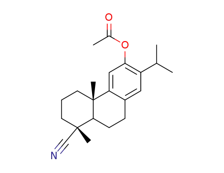 18-nitriloabieta-8(14),9(11),12-trien-12-yl acetate