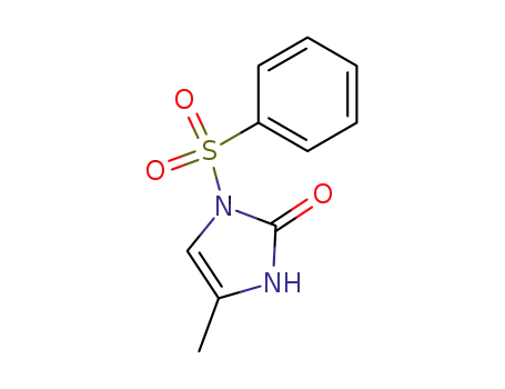 Molecular Structure of 79614-35-0 (1-(benzenesulfonyl)-4-methylimidazolin-2-one)