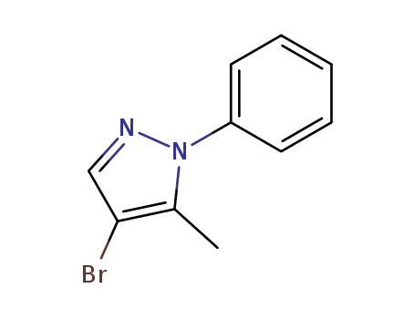 1H-Pyrazole,4-bromo-5-methyl-1-phenyl-