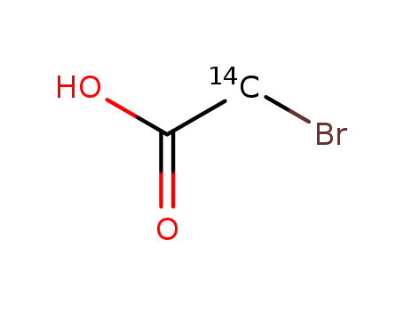 Acetic-2-14C acid,2-bromo- (9CI)