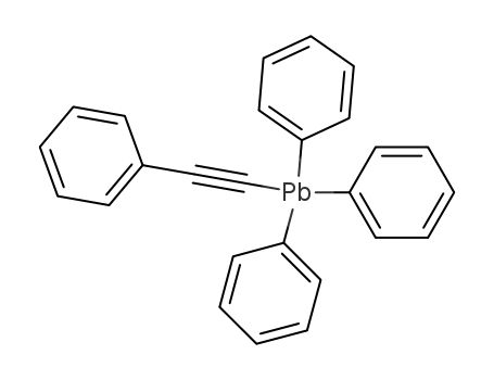 Triphenyl(2-phenylethynyl)plumbane
