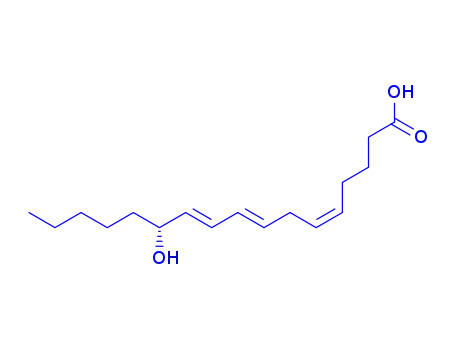 5,8,10-Heptadecatrienoic acid, 12-hydroxy-, (S)-