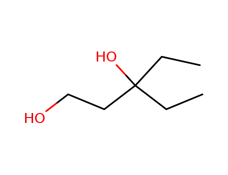 Molecular Structure of 79388-50-4 (3-ethylpentane-1,3-diol)