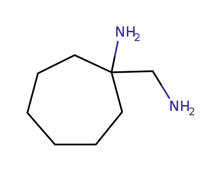 Molecular Structure of 5062-68-0 (1-AMINOMETHYL-CYCLOHEPTYLAMINE)