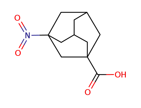 Molecular Structure of 42711-76-2 (3-nitroadamantane-1-carboxylic acid)