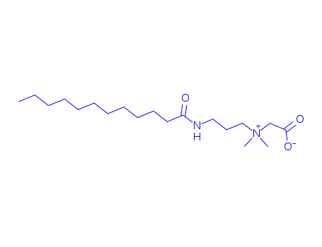 Molecular Structure of 4292-10-8 ((carboxymethyl)dimethyl-3-[(1-oxododecyl)amino]propylammonium hydroxide)