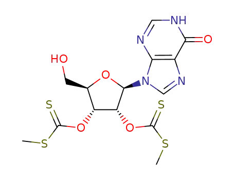2',3'-bis-O-[(methylthio)thiocarbonyl]inosine